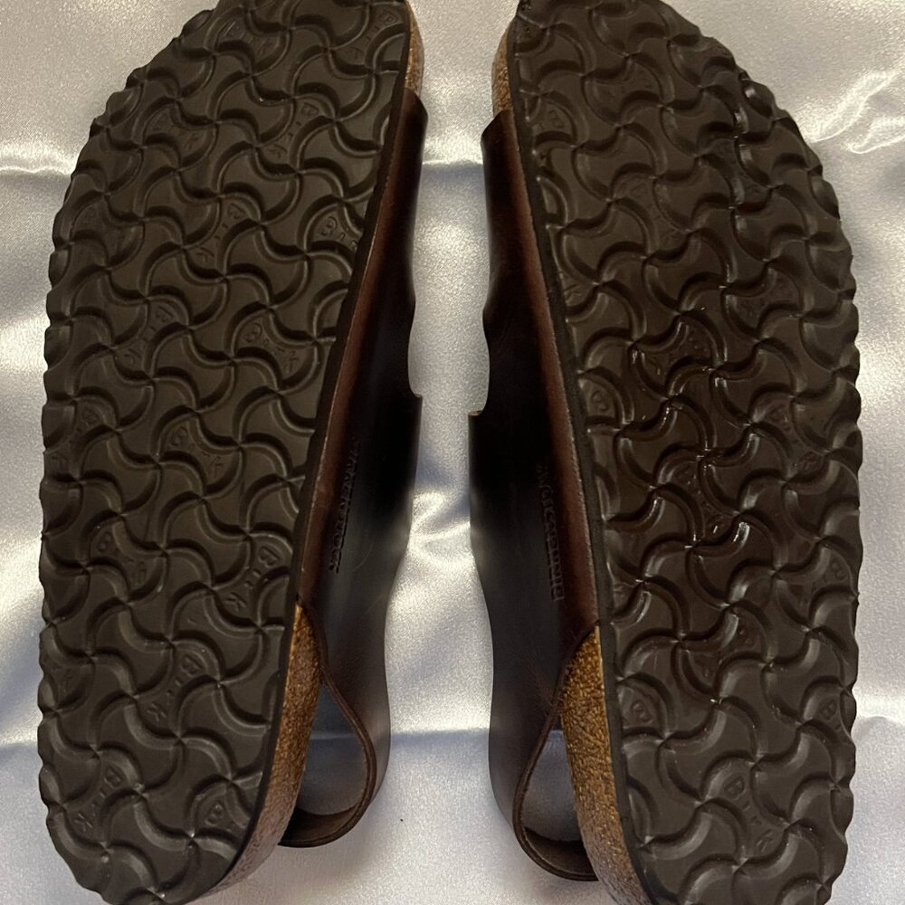 Birkenstock Milano Oiled Leather Habana Color EU Size 42 (US Sz 9 Men/11 Women) - Picture 2 of 16